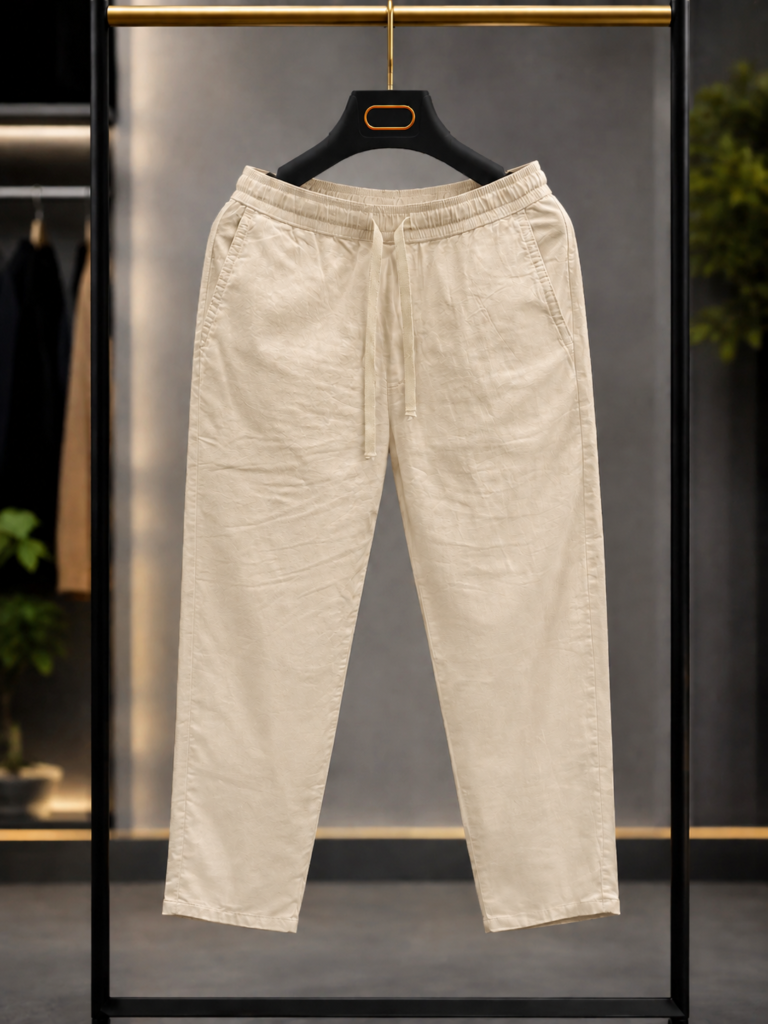 Cotton Trouser - Beidge