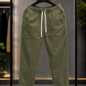 Cotton Trouser - Olive