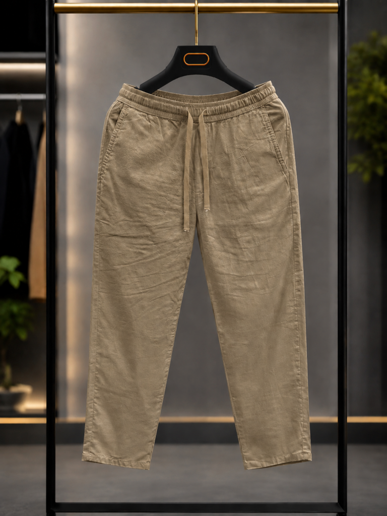 Cotton Trouser - Khaki